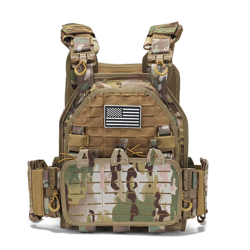 Unisex Waterproof Tactical Vest Quick-Release Outdoor Training Set - Image 1