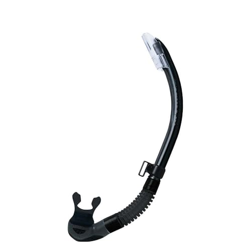 TUSA SP170 Platina Hyperdry II Scuba Diving Snorkel BlackBlack - Image 1