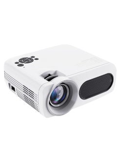 Mi VAZA Portable Projector, 8k Video HD Resolution Smart Projector With With 1400 Lumens, USB Mini Outdoor Movie Projector, Led Video Smart Home Theater Projectors For Home Office, (1pc, White 5)  - Image 1