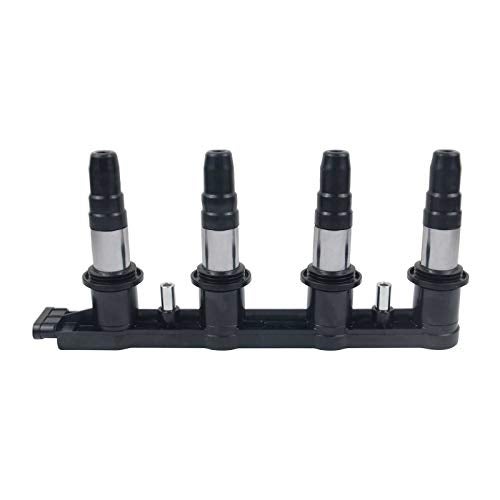 NEWZQ Ignition Coil Pack Replacement for 2009-2018 GM Chevy Sonic Cruze 1.8L Aveo Aveo5 Trax Pontiac G3 Wave 1.6L 25186687 96476983 - Image 1