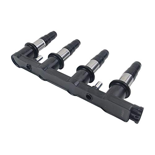 NEWZQ Ignition Coil Pack Replacement for 2009-2018 GM Chevy Sonic Cruze 1.8L Aveo Aveo5 Trax Pontiac G3 Wave 1.6L 25186687 96476983 - Image 2