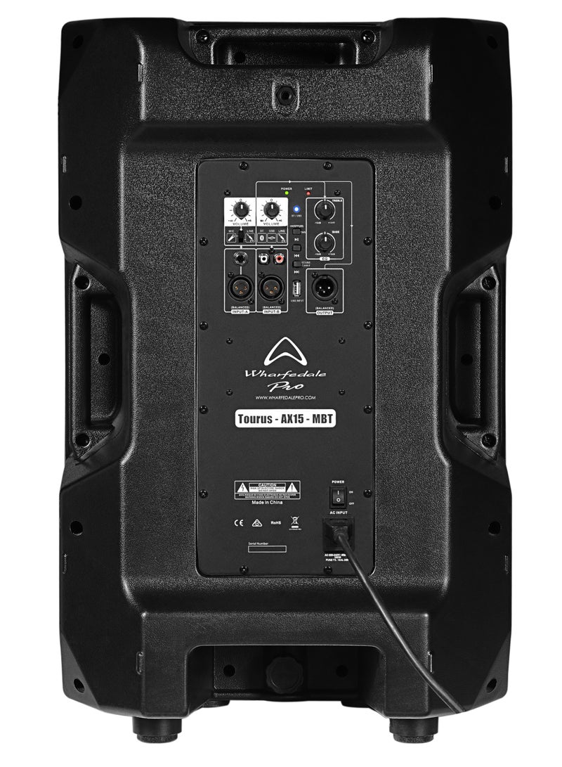 Wharfedale Speaker Powered 1x15" 350W Continuous 700W Peak With Media Player and BT - Image 4