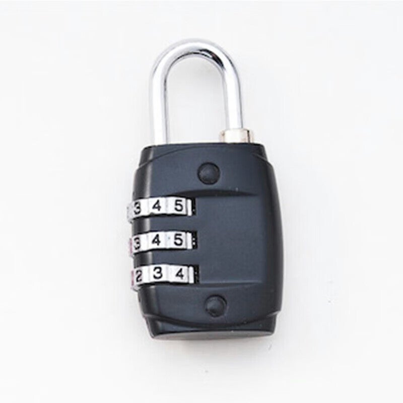 JD Jing Zao Xinqin Password Lock, Luggage Password Lock, Anti-Theft, Travel Suitcase/computer Backpack Metal Small Padlock, Black - Image 4