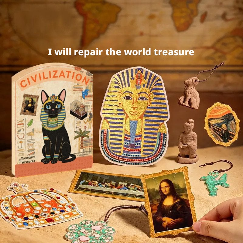 World Cultural Relic Restorer DIY Kit for Kids - Image 1