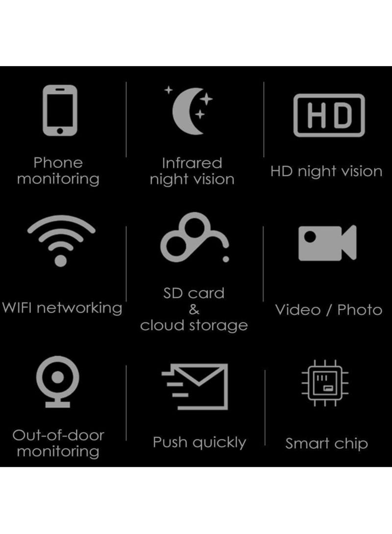 2MP 1080P HD Video Doorbell with Ringtone. Two-Way Talk, Night Vision for Home, Villa, Apartment (Tuya APP), Totally Wire-Free with Rechargeable Batteries, Wireless - Image 4