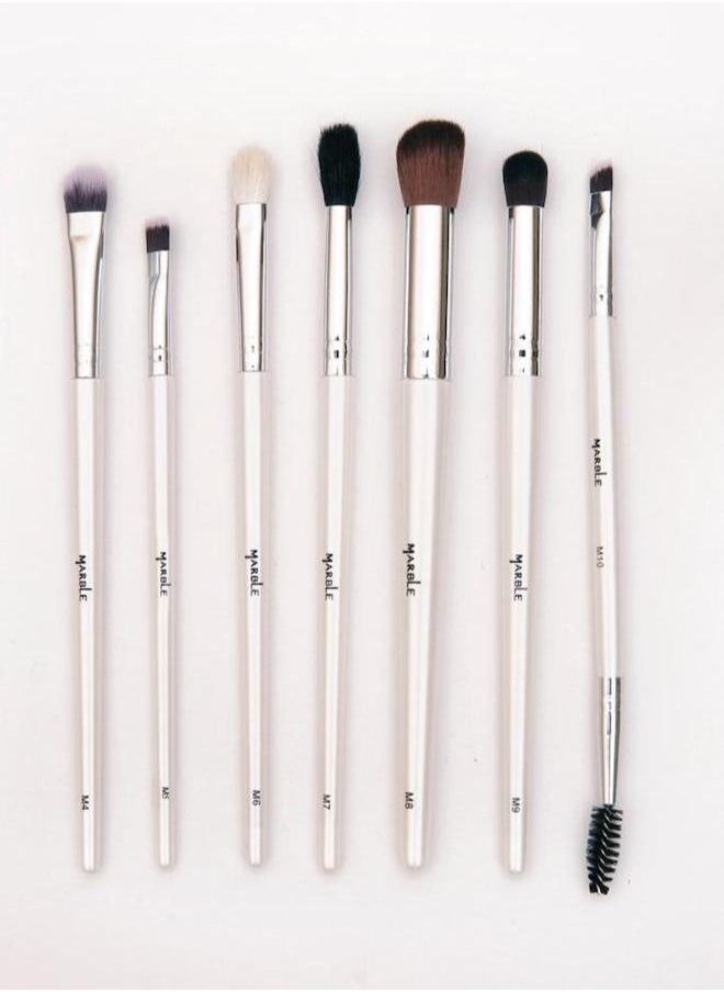 MARBLE - Marble 7 brushes set for eyes and eyebrows an easy way - Image 1
