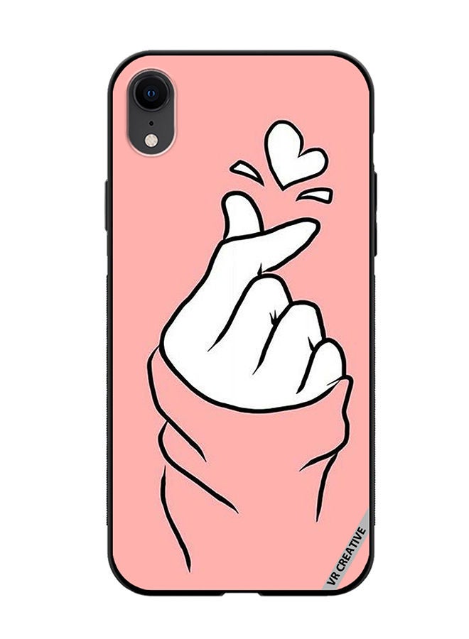 VR CREATIVE Protective Case Cover For Apple iPhone XR Snap Love Design Multicolour  - Image 1