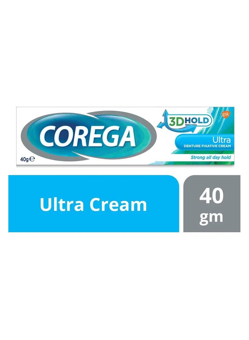 Corega Ultra Denture Fixature Cream 40g