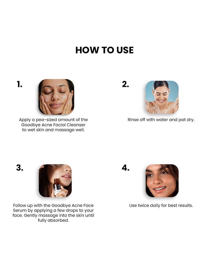 ثريفيكو مجموعة Goodbye Acne™️ | مصل (10 مل) وغسول للوجه (25 مل) | يقلل من حب الشباب وعلامات حب الشباب والدهون | مع الدياكنيميد™ وحمض الأزيليك وبندق الساحرة والنياسيناميد | غير مجفف ومرطب | مناسب للسفر - Image 3