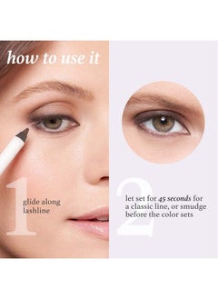 Julep When Pencil Met Gel Sharpenable MultiUse Longwear Eyeliner Pencil Fig Shimmer TransferProof High Performance Liner  - Image 4