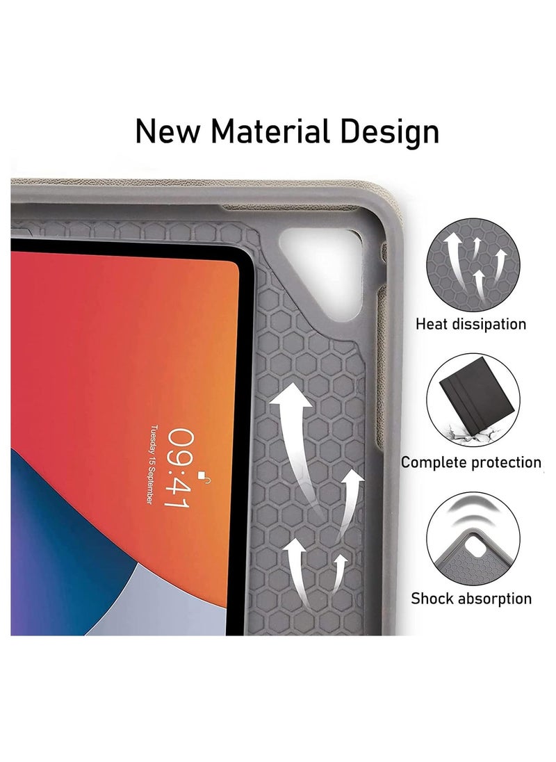 TIGER iPad 6th Generation Case with Keyboard – Keyboard Case for iPad 6th Gen 2018, iPad 5th Gen 2017, iPad Pro 9.7, iPad Air 2, iPad Air 1 – Protective Cover with Detachable Wireless Keyboard, Black - Image 5