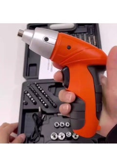 HOMESTAR Electric Screwdriver Set, Rechargeable And Rotatable Cordless Electric Cordless Screwdriver Drill With Built-in LED, Cordless Screwdriver  - Image 4
