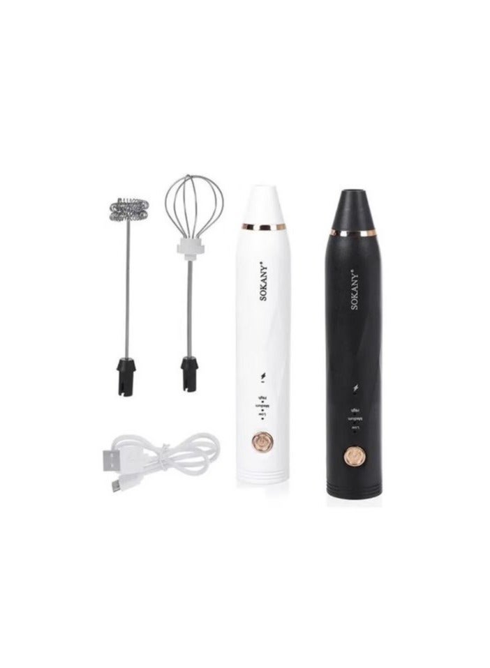 sokany Hand Stick Mixer - Egg Beater 30 W Sk-201A Multicolour