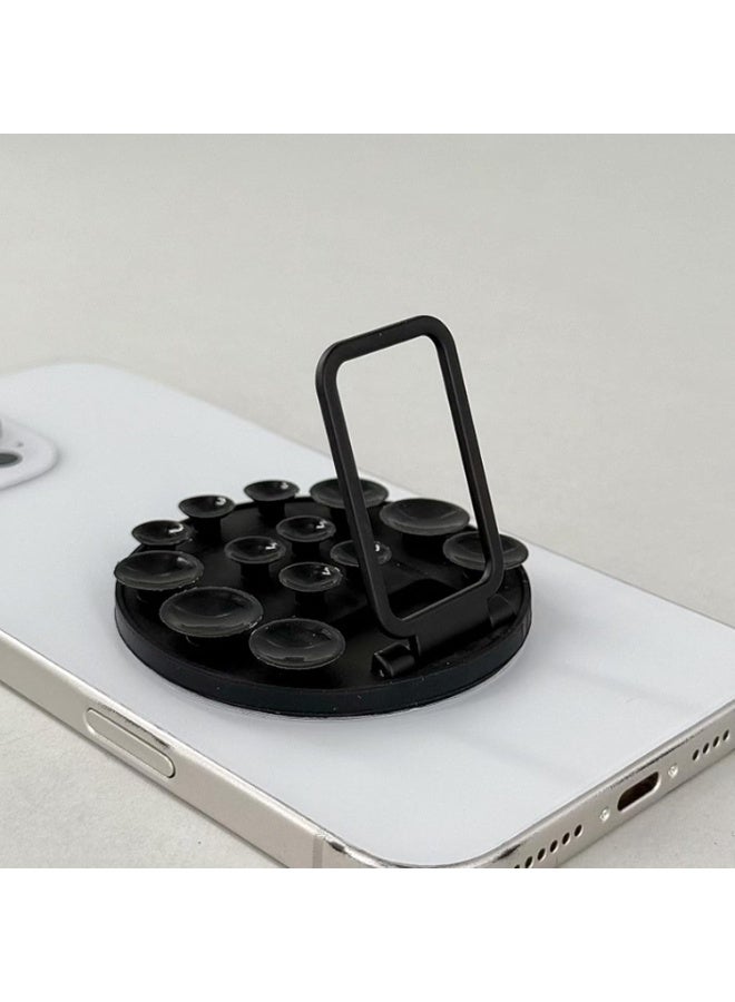 Suction Cup Phone Mount,Phone Case Mount Silicone Cellphone Grip - Anti-Slip Electronic Holder Cellphone Stand for Dashboard Center Console Offices - Image 3