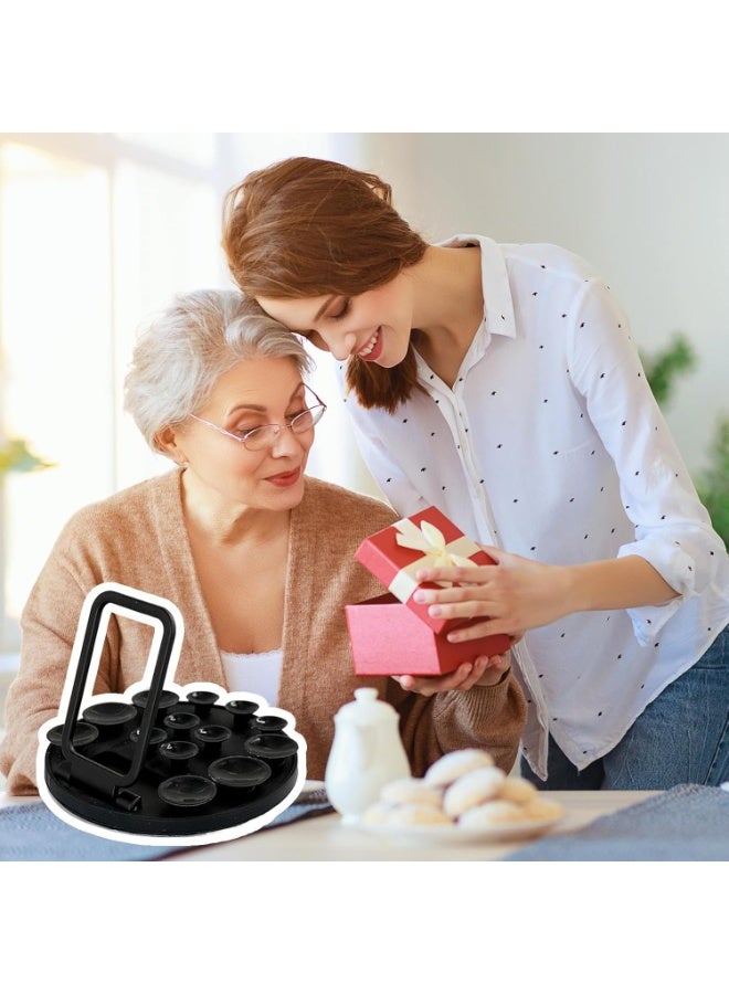 Suction Cup Phone Mount,Phone Case Mount Silicone Cellphone Grip - Anti-Slip Electronic Holder Cellphone Stand for Dashboard Center Console Offices - Image 5