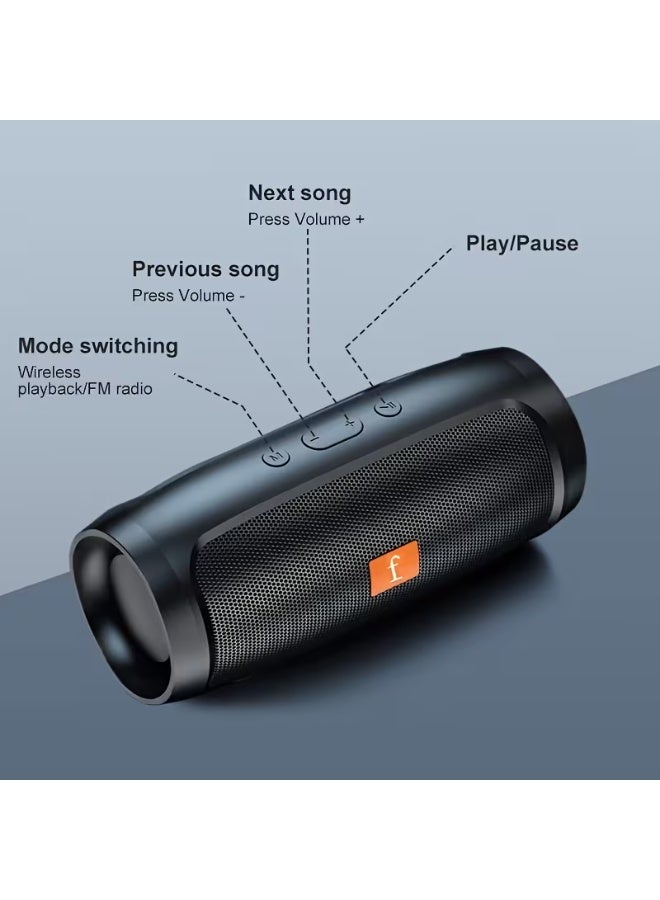 [مكبر صوت منزلي لاسلكي ثنائي القناة] - Image 3