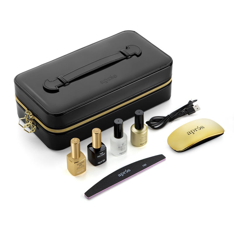 Apres Nail GelX Nail Extension Kit Natural Round Short Box of Tips Bundle Set 500 GelX Tips Premium Quality 10 Sizes 09 No Size 00 Included 2022 Version