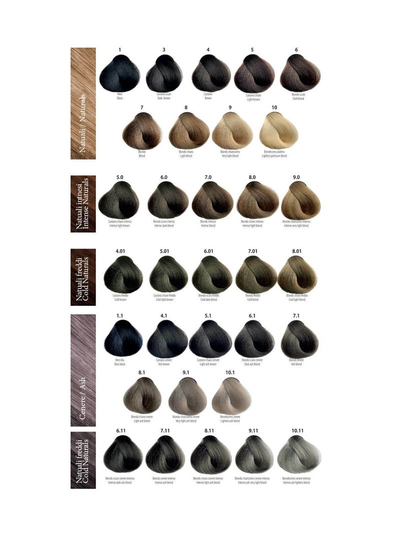 MAXIMA PROFESSIONAL Professional hair dye cream with keratin and ceramides copper color 100 ml - Image 4