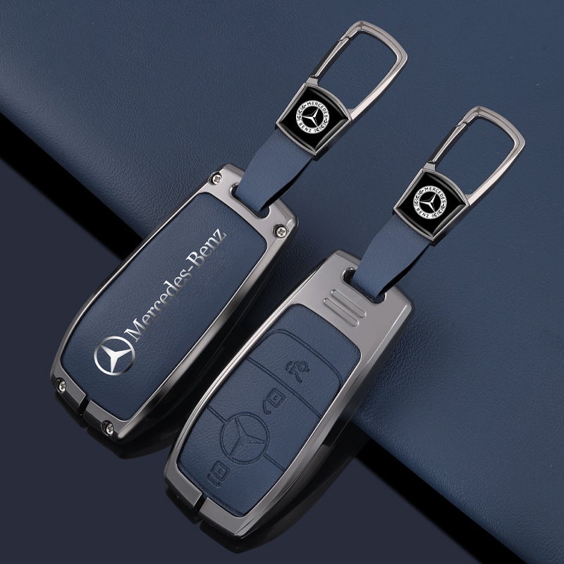 Suitable For Mercedes-Benz E300L Key Cover E-Class C- Class S-Class C260L Buckle C200L Car A200L Shell E260S450 Buckle - Image 3