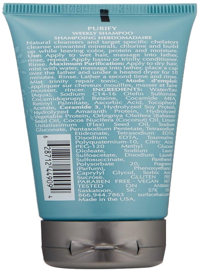 سرفيس شامبو سيرفس للشعر - بيوريفاي المنظف والمنقي - منظف، ينظف بعمق، خالٍ من الكبريتات - 2 أونصة سائلة - Image 2