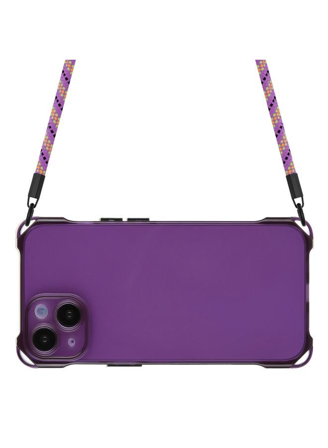 Zaboon Case For iPhone 13 Four-corner Shockproof TPU Phone Case with Lanyard - Image 3