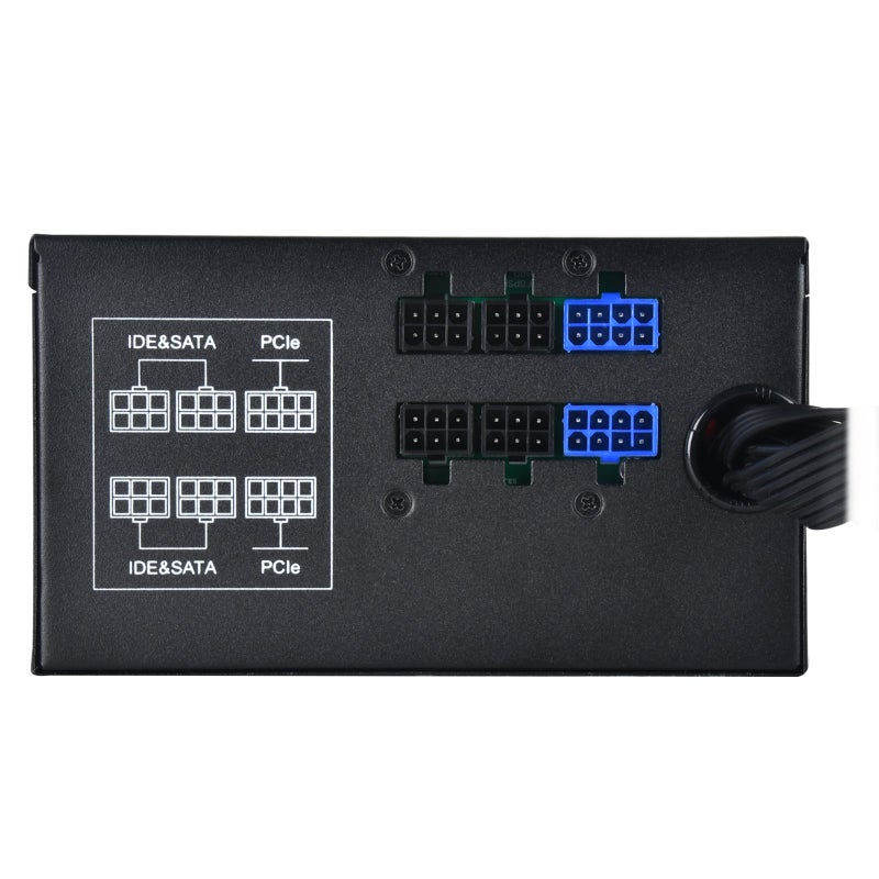 Silverstone Technology 550 Watt Semi-Modular 80 Plus Gold Computer Power Supply PSU, SST-ET550-HG - Image 3