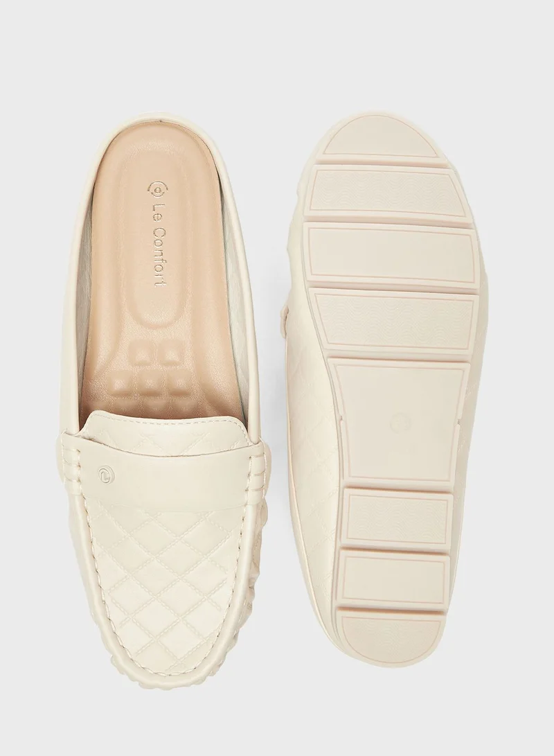 Le Confort Close Toe Slip Ons