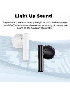 BLACK SHARK Black Shark Lucifer T9 With Low-Latency Gaming Mode, In-ear & Comfort Fit, Active Noise Cancellation and 40 Hours Battery Life, 5.3 Bluetooth - Yellow  - Image 3