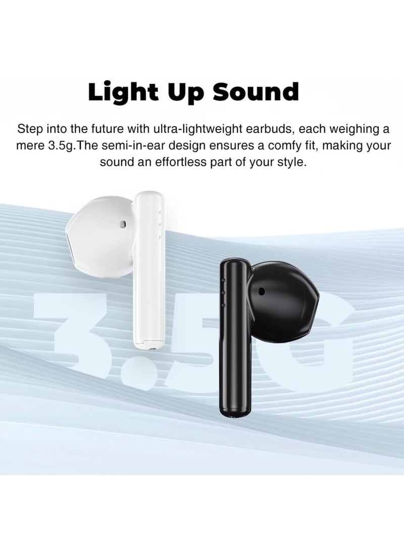 BLACK SHARK - Black Shark Lucifer T9 With Low-Latency Gaming Mode, In-ear & Comfort Fit, Active Noise Cancellation and 40 Hours Battery Life, 5.3 Bluetooth - Yellow - Image 1