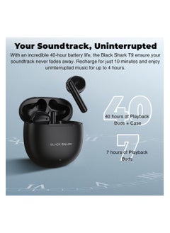 BLACK SHARK Black Shark Lucifer T9 With Low-Latency Gaming Mode, In-ear & Comfort Fit, Active Noise Cancellation and 40 Hours Battery Life, 5.3 Bluetooth - Yellow  - Image 2