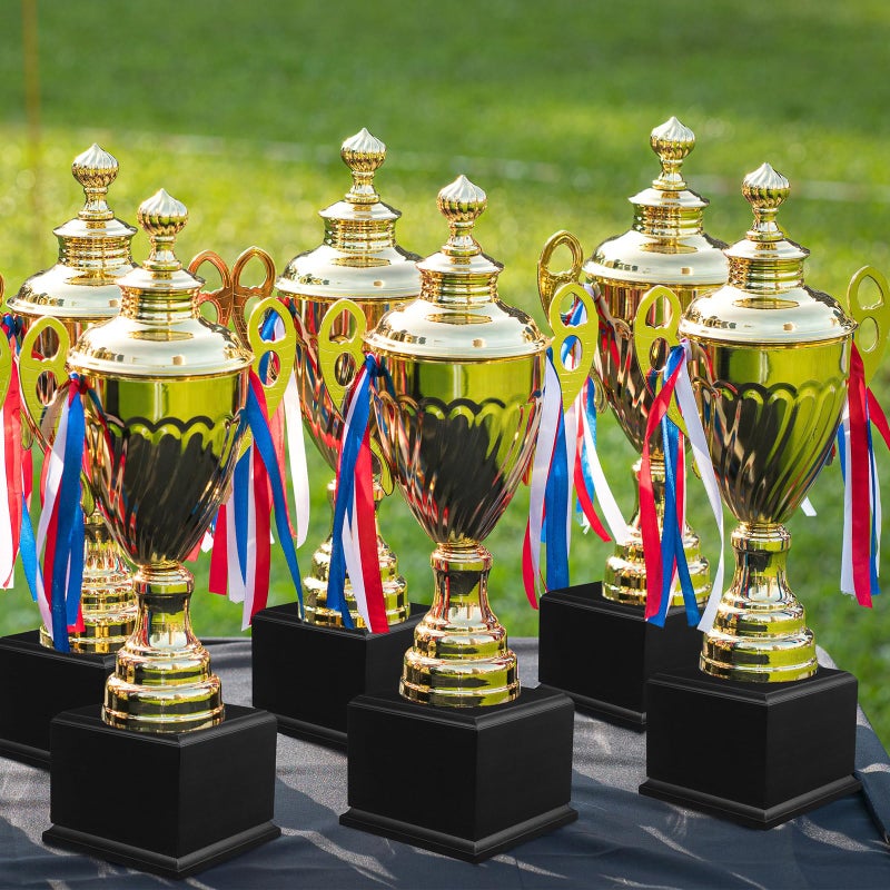 Chunful 1 Pack Wood Base Trophy Base DIY Square Stand Blank for Trophies Awards Trophies Figurines Cups Display Stand (4.5" X 4.5" X 2.5",Black) - Image 4