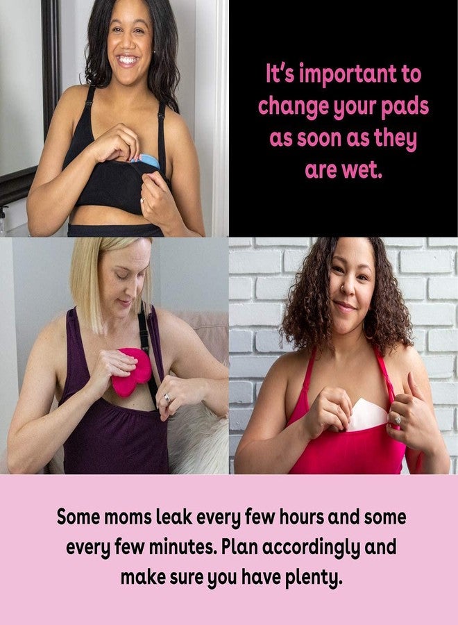 Bamboobies Women’s Nursing Pads, Reusable and Washable for Daily Use, Leak-Proof Pads for Breastfeeding, Pink, 12 Pads - Image 5