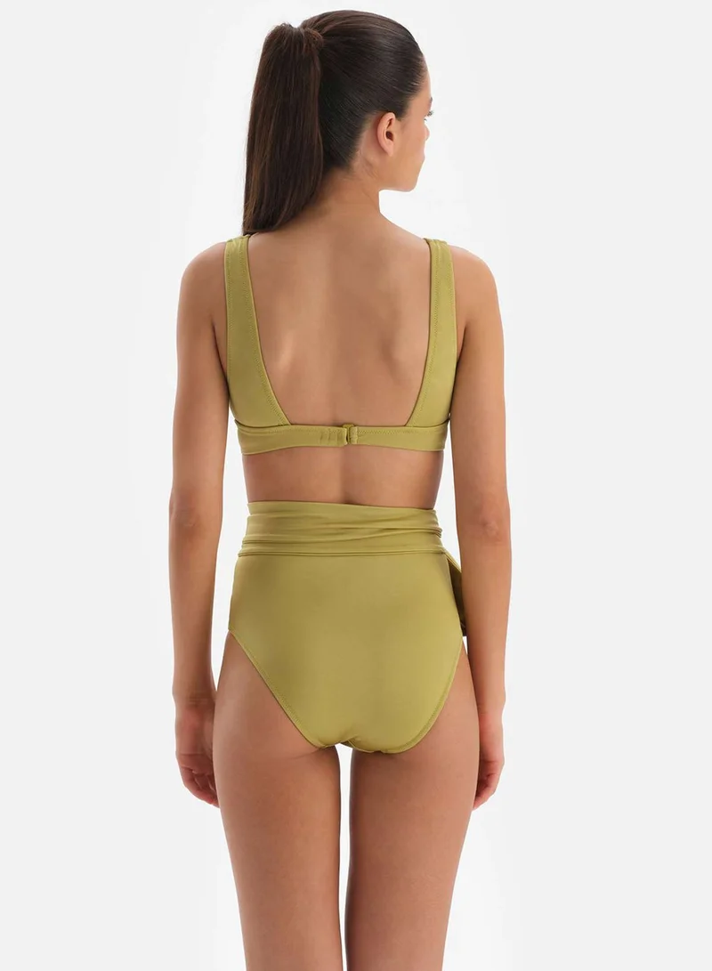 dagi High Leg Tie Detail Bikini Bottom