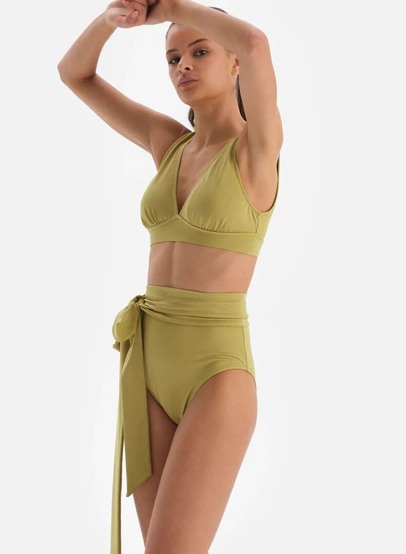 dagi High Leg Tie Detail Bikini Bottom