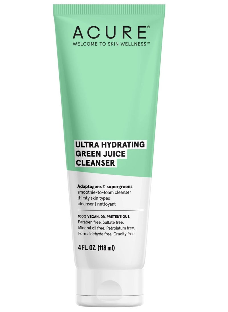 Acure Ultra Hydrating Green Juice Cleanser 118 Ml - Image 1