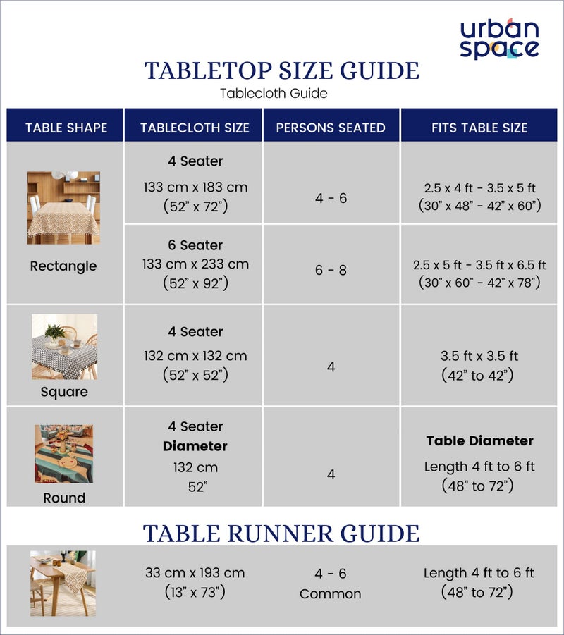 Urban Space 100% Cotton Dining Table Runner, Printed Anti Skid Runner for Dining Table, Center Table Runners for 4 Seater & 6 Seater Table (13" x 76", Humming Bird Red) - Image 4