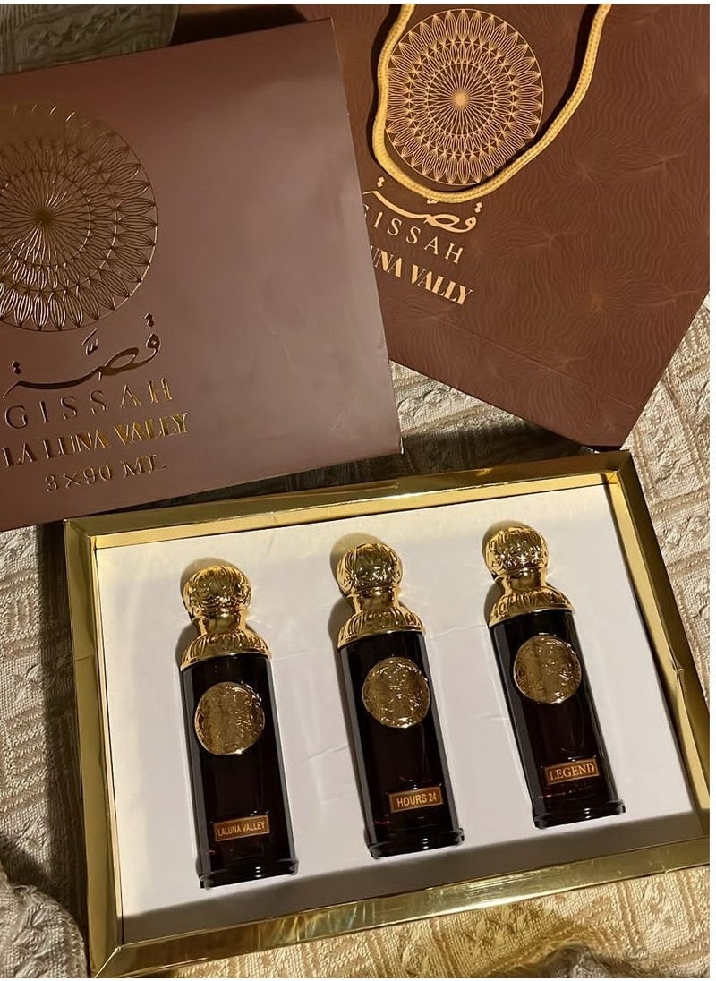 قصة بكج عطور قصة ثلاث قطع 90 مل  - Image 2