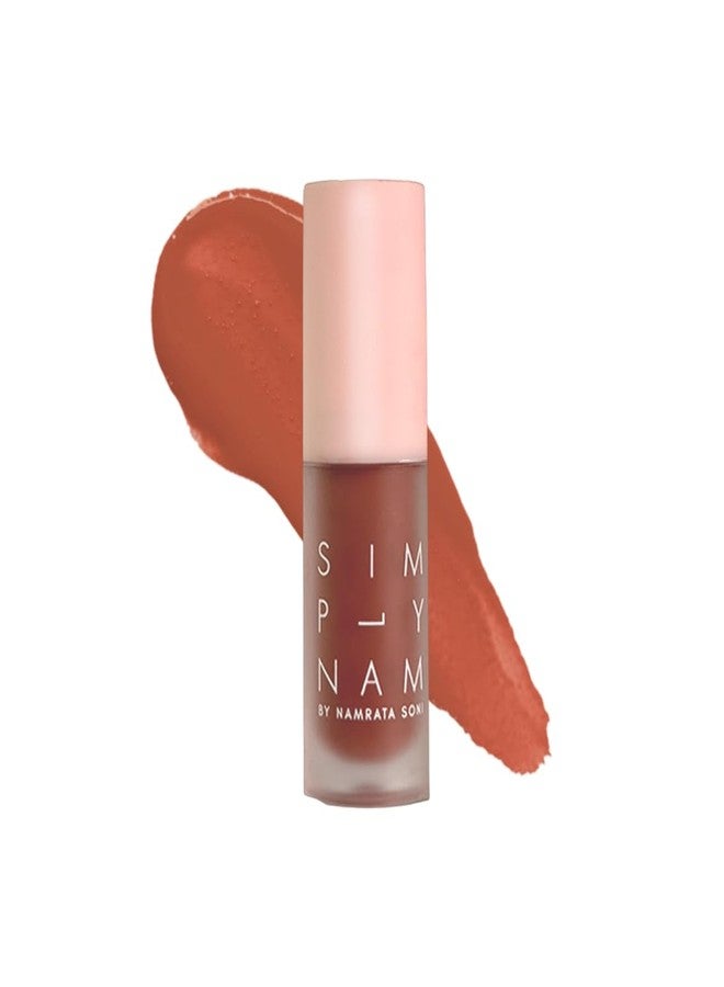 SIMPLYNAM Soft Bloom Lip Tint | Hydrating Everyday Lip-Enhancing Oil-Gel Tint | Sheer Shine & Comfortable Wear | With Panthenol & Botanical Oils | Non-Sticky, Vegan & Cruelty-Free | Serene -Dusty Rose - Image 1