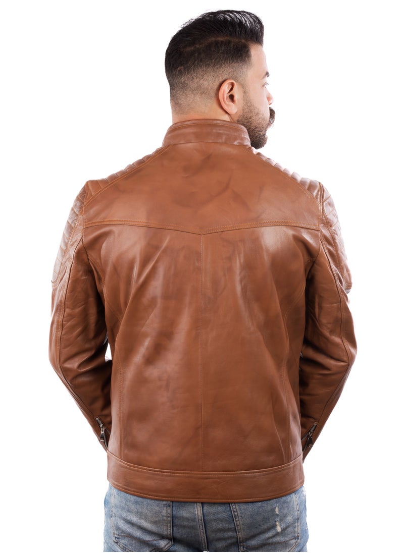 Generic - Premium Genuine Leather Jacket for Men - Image 1
