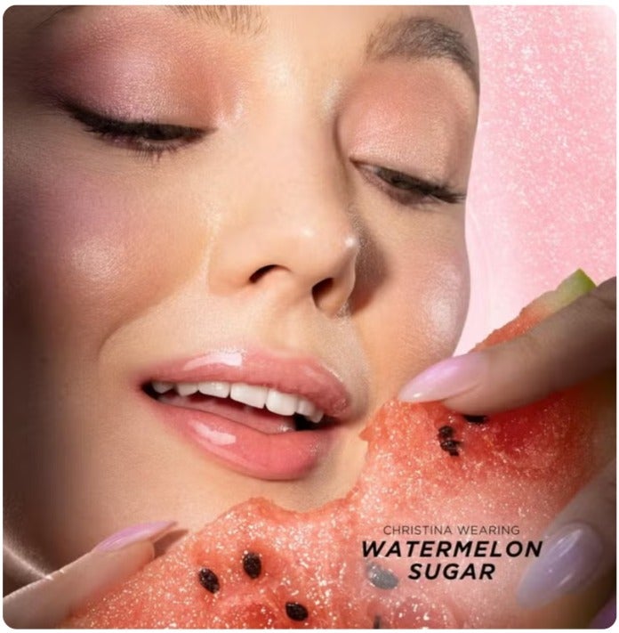 Gisou Pack of 2 Honey Watermelon Sugar Lip Oil 8ml – Infused Hydrating & Nourishing Lip Moisturizer for Dry Lips with High Shine, Smooth Finish & Clear Pink Shimmer - Image 4