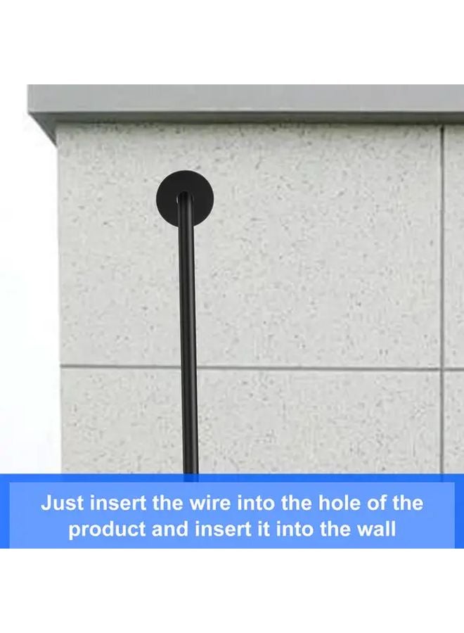 Black Cable Routing Kit Easy To Use Wire Mounting Accessories Installation Set - Image 5