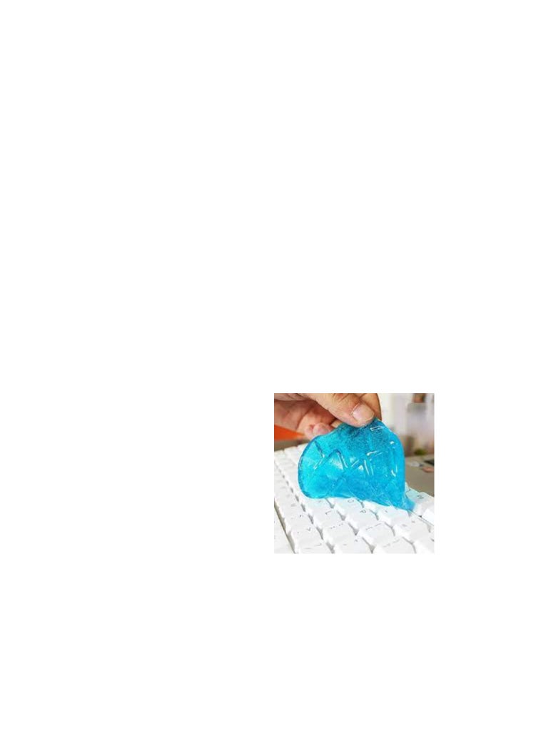 ماركة غير محددة - كيس جل لازالة الغبار وتنظيف الكيبورد والكمبيوتر ولاب توب والجزء الداخلي من السيارة وفتحات التهوية والتابلوه والكاميرا - من رنا ستور - Image 1