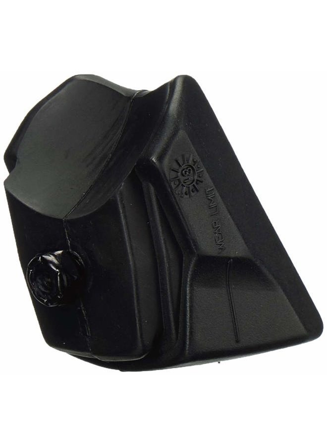 ROLLERBLADE Standard Brake Pad Inline Skates (1 Pack), Black - Image 1