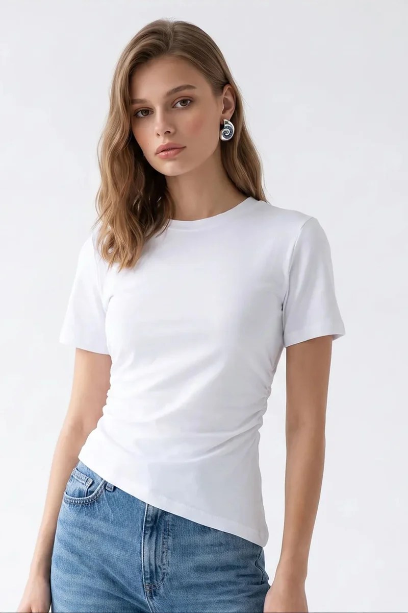 Mixray MIXRAY Cotton Blouse