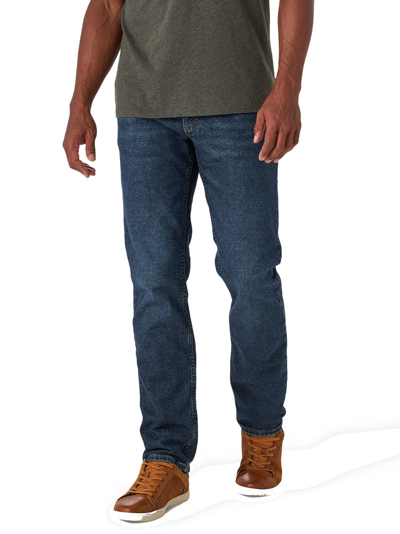 Lee Men's Legendary Regular Fit Tapered Leg Jean, Aegean Sea, 42W x 36L - Image 1