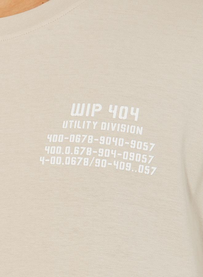 Styli Slogan Print Oversized Jersey T-Shirt - Image 3