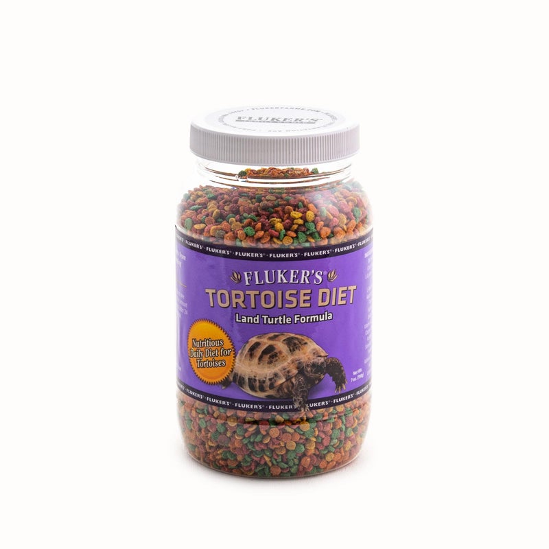 Fluker's Premium Tortoise Diet Small Pellet Food, 7 oz - Image 1