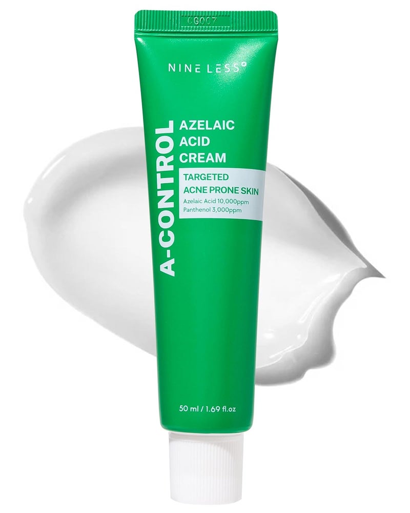 AControl Azelaic Acid Cream  Korean Blemish Clear Moisturizer for Face  AcneFighting  Hydrating for Clearer Skin  Blemish Relief Soothing Recovery 169oz