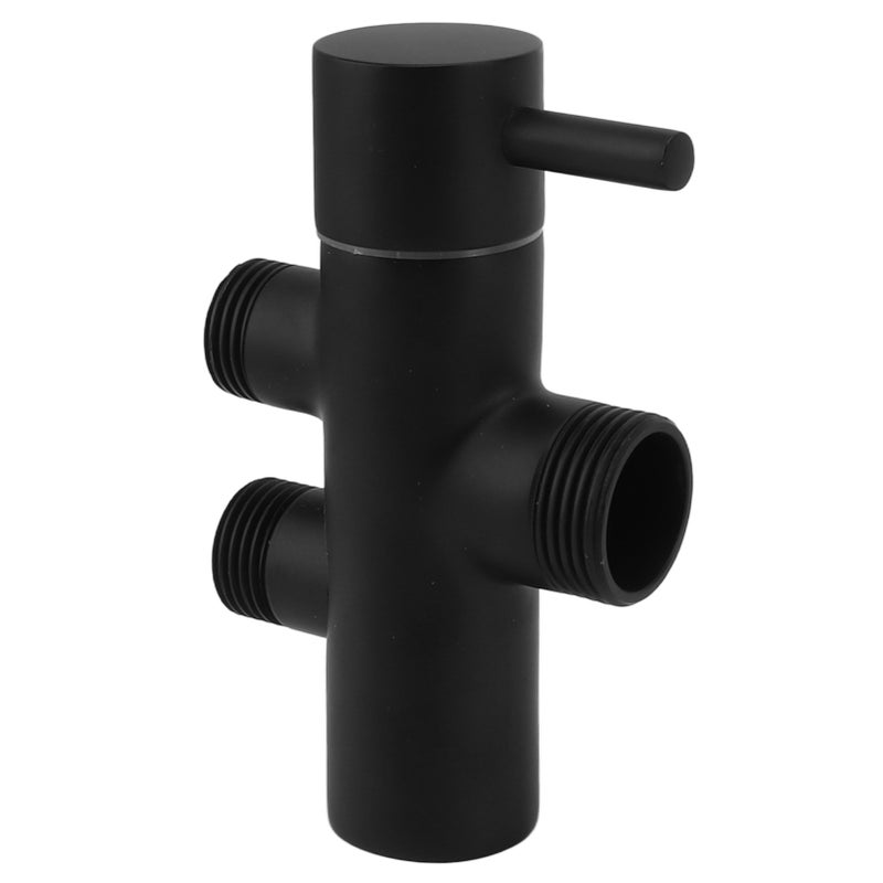 Shower Head Diverter Black Rustproof Leakproof Wall Mounted Shower Arm Diverter Valve for Toilet Sink - Image 5