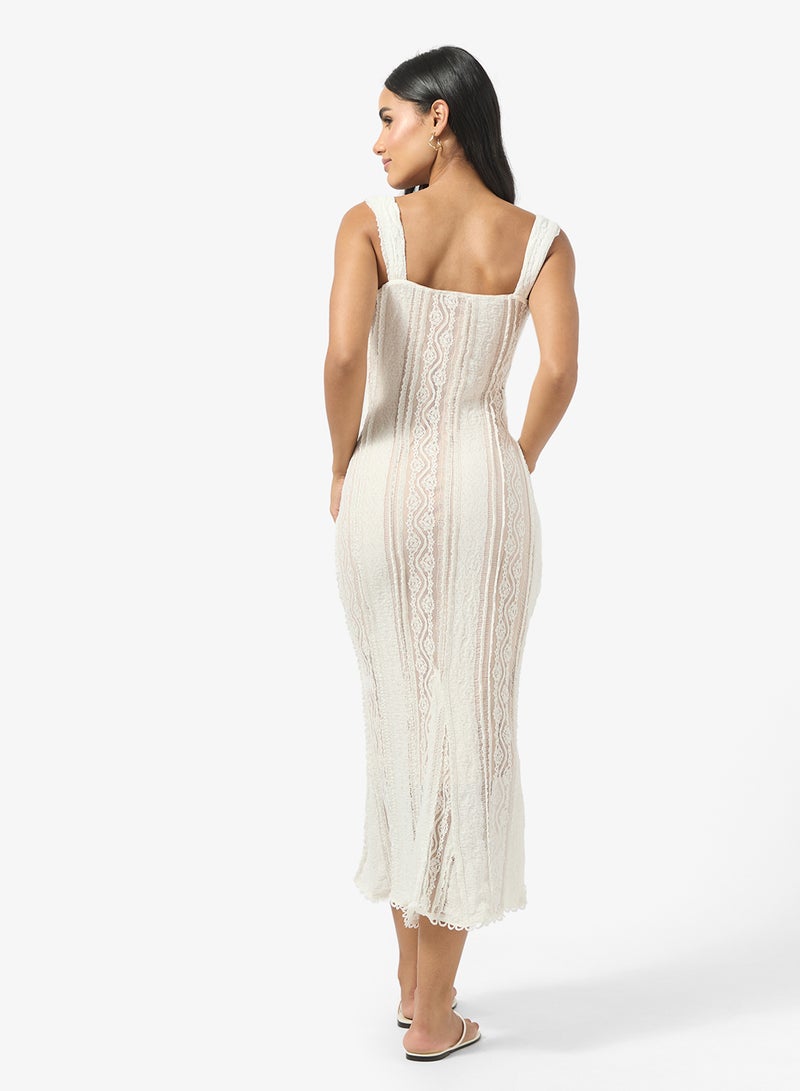 Ginger Crochet Beach Dress - Image 2